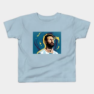 Messi 10 looking for the championship Kids T-Shirt